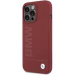 BMW BMHMP15XSLBLRE iPhone 15 Pro Max 6.7" czerwony/red hardcase Silicone Big Logo MagSafe