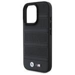 BMW BMHMP16X23PUSPK iPhone 16 Pro Max     6.9" czarny/black hardcase M Perforated And Stitched Line MagSafe