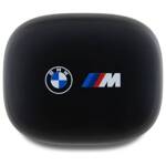 BMW słuchawki Bluetooth BMBEMIATP20LOK    TWS + stacja dokująca czarny/black Printed Logos