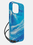 BODYGUARDZ CARVE MARBLE W/MAGSAFE, IPHONE 15 PRO MAX 2023, MAGSAFE, ANTI-M, SUS, BLUE/WHITE