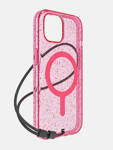 BODYGUARDZ CARVE W/MAGS, IPHONE 15 2023, PINK PIZZAZZ GLITTER