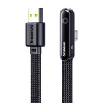 Baseus Kabel szybkiego ładowania MVP 3 USB-A do USB-C 100W 1m Czarny