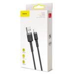 Baseus kabel Cafule USB - Lightning 3,0 m 1,5A szaro-czarny