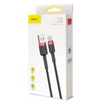 Baseus kabel Cafule USB - USB-C 3,0 m 2A czerwono-czarny