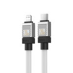 Baseus kabel CoolPlay USB-C - Lightning 1m 20W biały