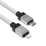 Baseus kabel CoolPlay USB-C - Lightning 2m 20W biały