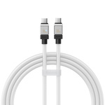 Baseus kabel CoolPlay USB-C - USB-C 1m 100W biały