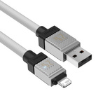 Baseus kabel CoolPlay USB - Lightning 1m 2,4A biały