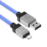 Baseus kabel CoolPlay USB - Lightning 1m 2,4A niebieski