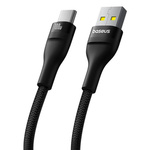 Baseus kabel Flash 2 Charging Cable USB to USB-C 100W 1m Cluster czarny