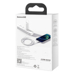 Baseus kabel Superior PD USB-C - Lightning 1,0 m biały 20W