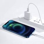 Baseus kabel Superior PD USB-C - Lightning 1,0 m biały 20W