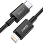 Baseus kabel Superior PD USB-C - Lightning 1,0 m czarny 20W