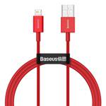 Baseus kabel Superior USB - Lightning 1,0 m 2,4A czerwony