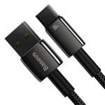 Baseus kabel Tungsten USB - USB-C 1,0m czarny 100W