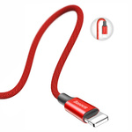 Baseus kabel Yiven USB - Lightning 1,2 m 2A czerwony