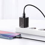 Baseus ładowarka sieciowa Super Si PD 20W 1x USB-C czarna + kabel USB-C - Lightning