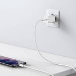 Baseus ładowarka sieciowa Super Si PD 25W 1x USB-C biała