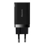 Baseus ładowarka sieciowa Super Si PD 30W 1x USB-C 1x USB czarna