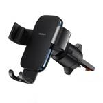 Baseus uchwyt samochodowy Metal Age 3 Gravity Car Mount (Air Vent Version) Cluster czarny