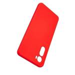 Beline Etui Silicone Motorola Moto Edge 30 czerwone /red