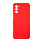 Beline Etui Silicone Motorola Moto G82 5G czerwony /red