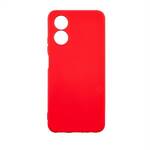 Beline Etui Silicone Oppo A17 czerwony/red