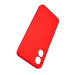 Beline Etui Silicone Oppo A17 czerwony/red