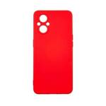 Beline Etui Silicone Oppo Reno 7 Lite czerwony /red