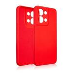 Beline Etui Silicone Oppo Reno 8 5G czerwony /red