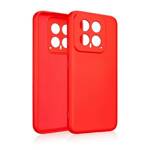 Beline Etui Silicone Xiaomi 14 czerwony/red