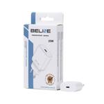 Beline Ład. siec. 1x USB-C 25W biała /white (only head) PD 3.0  BLNCW25 GaN