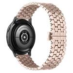 Beline pasek Watch 20mm Metal Honeycomb różowo-złoty /rosegold box