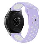 Beline pasek Watch 22mm Sport Silicone fioletowo-biały purple/white box