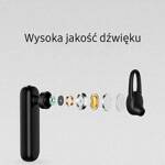 Beline słuchawka Bluetooth LM01 biała /white