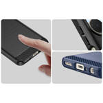 CARBON CASE CASE FOR REALME 10 FLEXIBLE SILICONE CARBON COVER BLACK