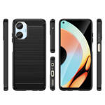 CARBON CASE CASE FOR REALME 10 FLEXIBLE SILICONE CARBON COVER BLACK