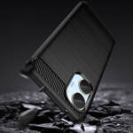 CARBON CASE CASE FOR REALME 10 FLEXIBLE SILICONE CARBON COVER BLACK