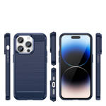 CARBON CASE IPHONE 14 PRO MAX BLUE