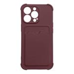 CARD ARMOR CASE COVER FOR IPHONE 12 PRO CARD WALLET AIR BAG ARMORED HOUSING RASPBERRY