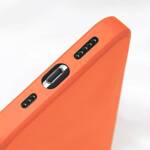 CARD CASE SILICONE WALLET CASE WITH CARD HOLDER DOCUMENTS FOR IPHONE 12 PRO ORANGE