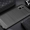 CASE BLACK CARBON LUX HUAWEI P40 LITE 5G