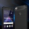 CASE CARBON LUX BLACK HUAWEI P20 LITE 2019