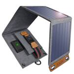 CHOETECH TRAVEL SOLAR SOLAR PV CHARGER 14W WITH USB 5V / 2.4A SOLAR PANEL GRAY (SC004)