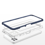 CLEAR 3IN1 CASE FOR SAMSUNG GALAXY A22 5G FRAME GEL COVER BLUE