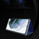 CLEAR VIEW CASE BLUE COVER FOR SAMSUNG GALAXY S22 + (S22 PLUS)