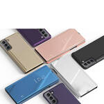 CLEAR VIEW CASE BLUE COVER FOR SAMSUNG GALAXY S22 + (S22 PLUS)