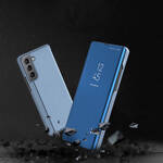 CLEAR VIEW CASE BLUE COVER FOR SAMSUNG GALAXY S22 + (S22 PLUS)