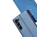CLEAR VIEW CASE COVER FOR SAMSUNG GALAXY S23+ FLIP COVER BLUE