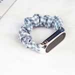 CLOTH WRISTBAND FOR XIAOMI MI BAND 6/5/4/3 STRAP BRACELET ELASTIC SCRUNCHIES RED